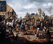 Carnival Scene Matthys Naiveu